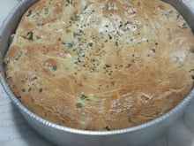 Torta cremosa de palmito