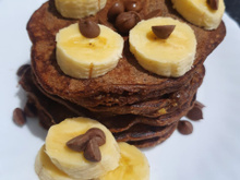 Panqueca integral de banana