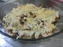 Coxa de frango com creme de leite