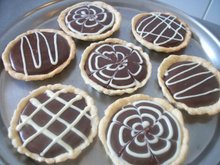 Tortinha de chocolate