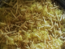 Arroz com peito de frango