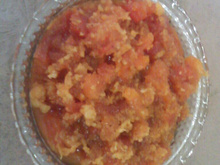 Doce de melão com coco