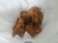 Bolinho de chuchu delicioso