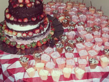 Naked cake da Le