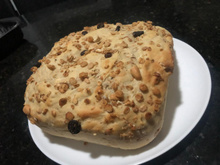 Pão de cereais fácil