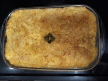 Suflê de bacalhau