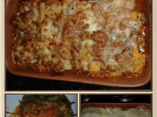 Abobrinha com legumes ao forno