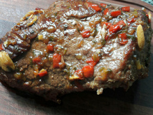 Carne de panela ao molho de cerveja preta