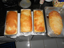 Pão caseiro com leite condensado