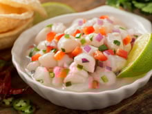 Ceviche de peixe branco: confira a receita