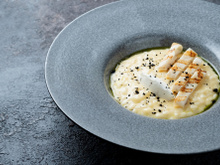 Risoto com cream cheese