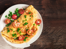 Omelete com farinha de trigo fica bom? Veja a receita e tire suas conclusões