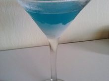 Blue japanese slipper