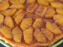 Torta de abacaxi cremosa