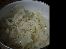Salada de cebola sem acidez e gosto de cebola