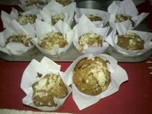 Muffins de banana