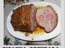 Picanha recheada (fogão e forno )