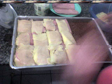 Macarrão escondidinho da Tyvinha