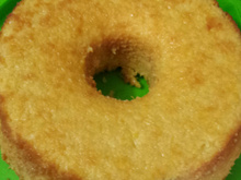 Pudim de milho com coco