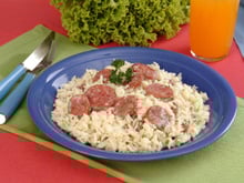 Arroz cremoso de última hora