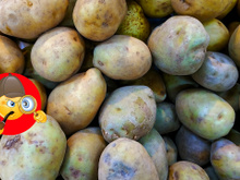 Pode ser perigoso: nunca coma batatas com um cheiro amargo ou com a casca esverdeada