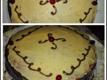 Bolo de acerola com chocolate