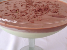 Mousse de limão trufado