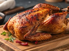O frango assado no forno ficou para trás: esse é o método diferente para ele ficar crocante e suculento por dentro