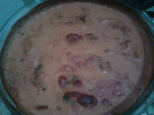 Filé de peixe com requeijão