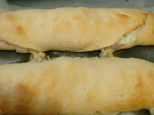 Calzone (massa não precisa descansar)