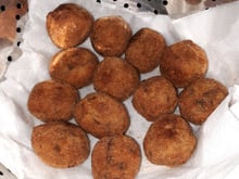 Croquete de carne seca