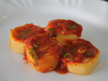 Rondelli de presunto e queijo do Marcelo