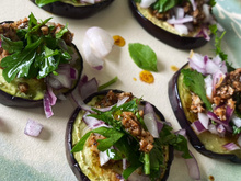 Aperitivo de berinjela 