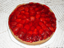 Torta de morango do Lelo