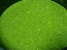 Sopa creme de espinafre