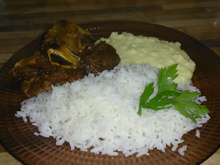Costela do Gelder com purê de batatas especial