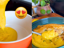 Não sabia o que fazer com a banana-da-terra que sobrou então fiz um purê cremoso com leite de coco que ficou dos deuses