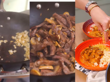 O truque da cebola para o seu strogonoff ficar ainda melhor: "Ela é ácida e todo o sabor que ficou na panela vai pra receita"