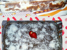 Pavê preto e branco