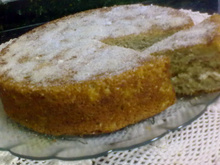 Bolo de maçã com banana