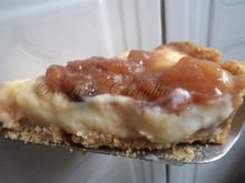 Torta cremosa de banana e canela