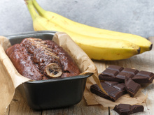 Bolo de chocolate com banana: receita diferente e deliciosa