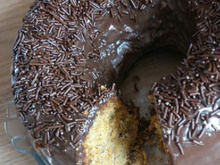 Bolo de Cenoura com Nozes