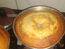 Bolo de arroz cru