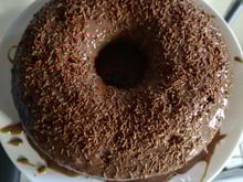 Bolo de chocolate fofinho
