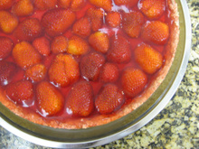 Torta de morango facílima