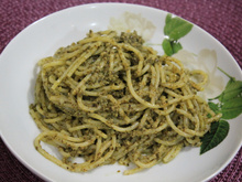 Macarrão ao Pesto da Ana