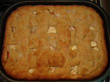Torta de maçã delícia