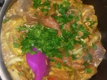 Pernil desfiado lanche