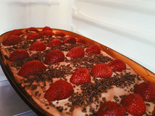 Surpresa de morango deliciosa